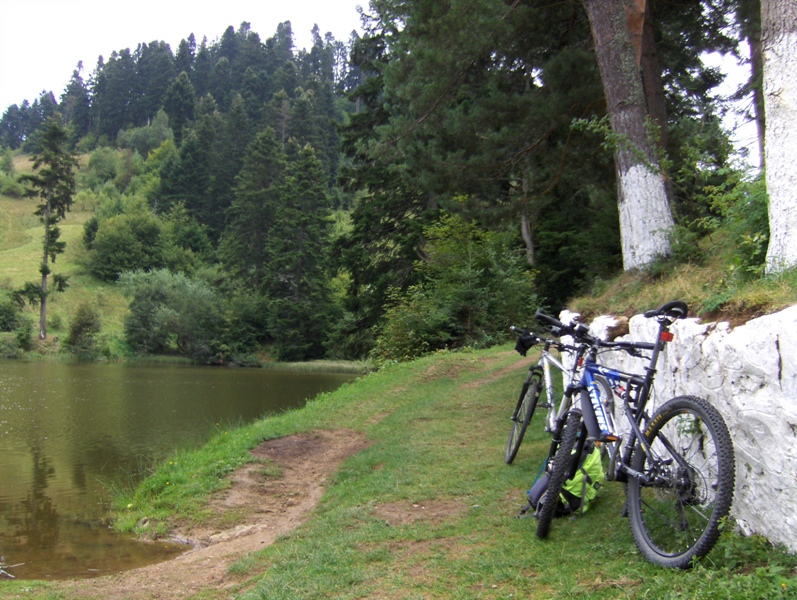 Cu bicicleta la Taul Brazilor - Rosia Montana