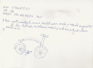 Desen bicicleta Scoala BateSaua