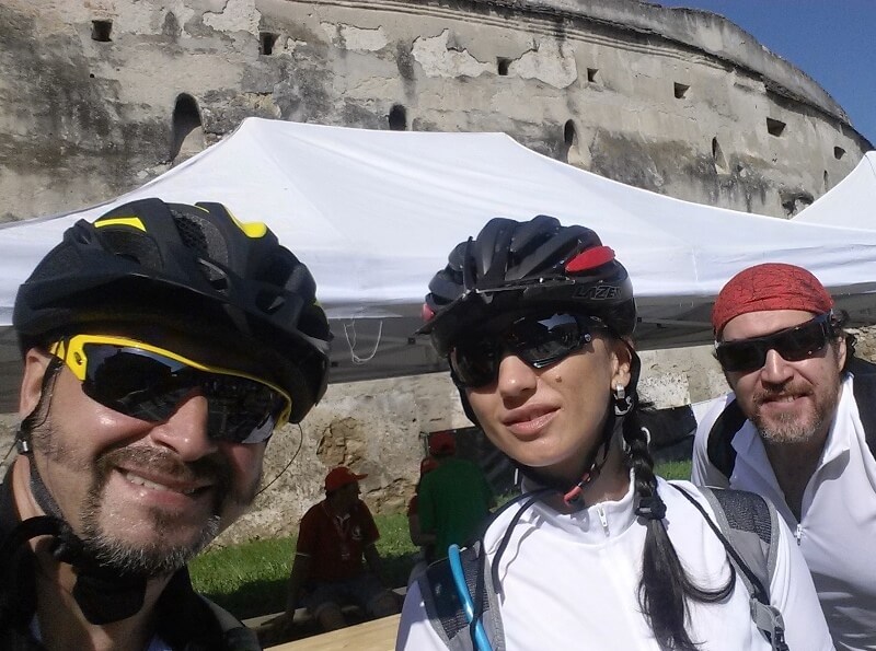 ture cu bicicletele la biserici fortificate si muzee